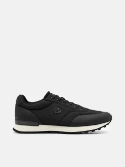 Men's Track Nylon Sneakers - Black