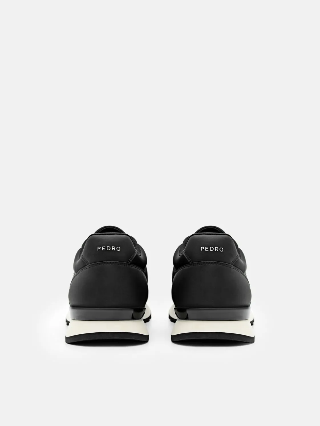 Men's Track Nylon Sneakers - Black