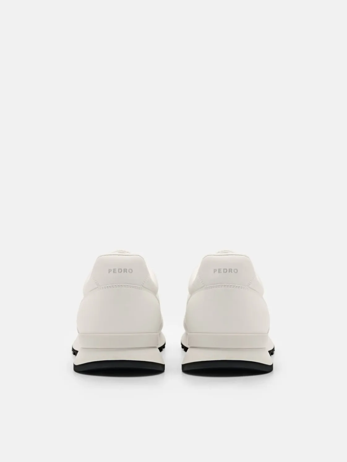 Men's Track Nylon Sneakers - White