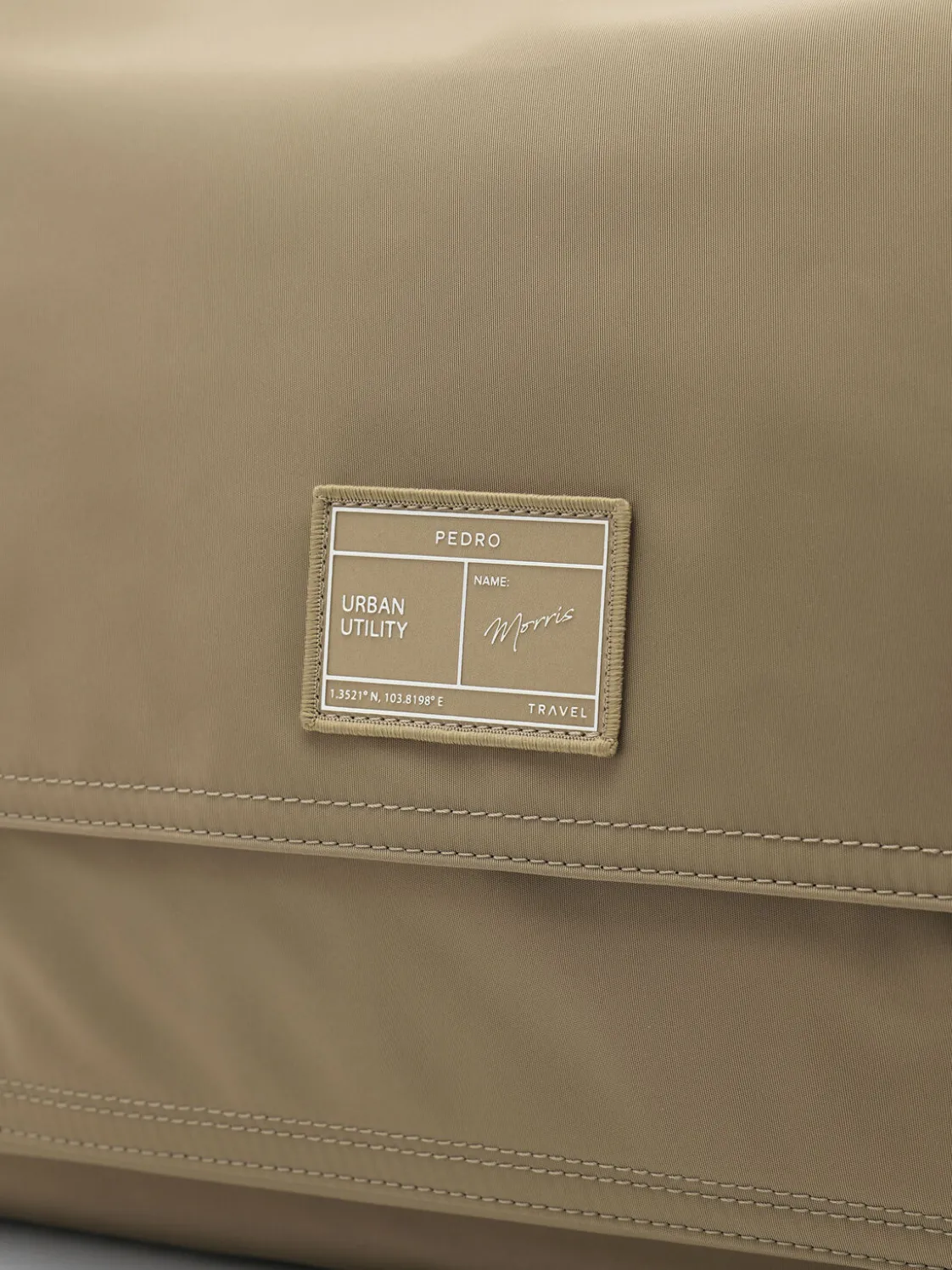 Morris Messenger Bag - Taupe