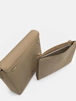 Morris Messenger Bag - Taupe