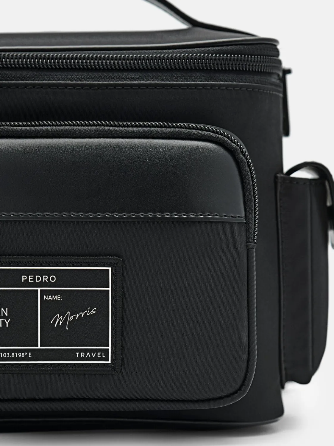 Morris Nylon Sling Bag - Black