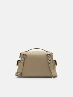 Morris Nylon Sling Bag - Taupe