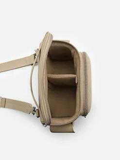 Morris Nylon Sling Bag - Taupe