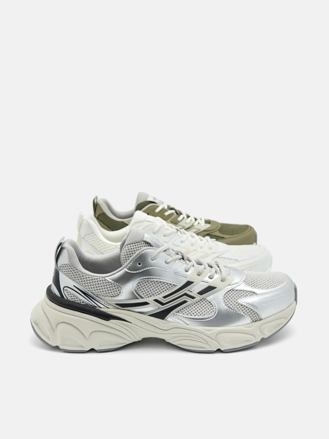 Novo Cyclone Sneakers - Silver