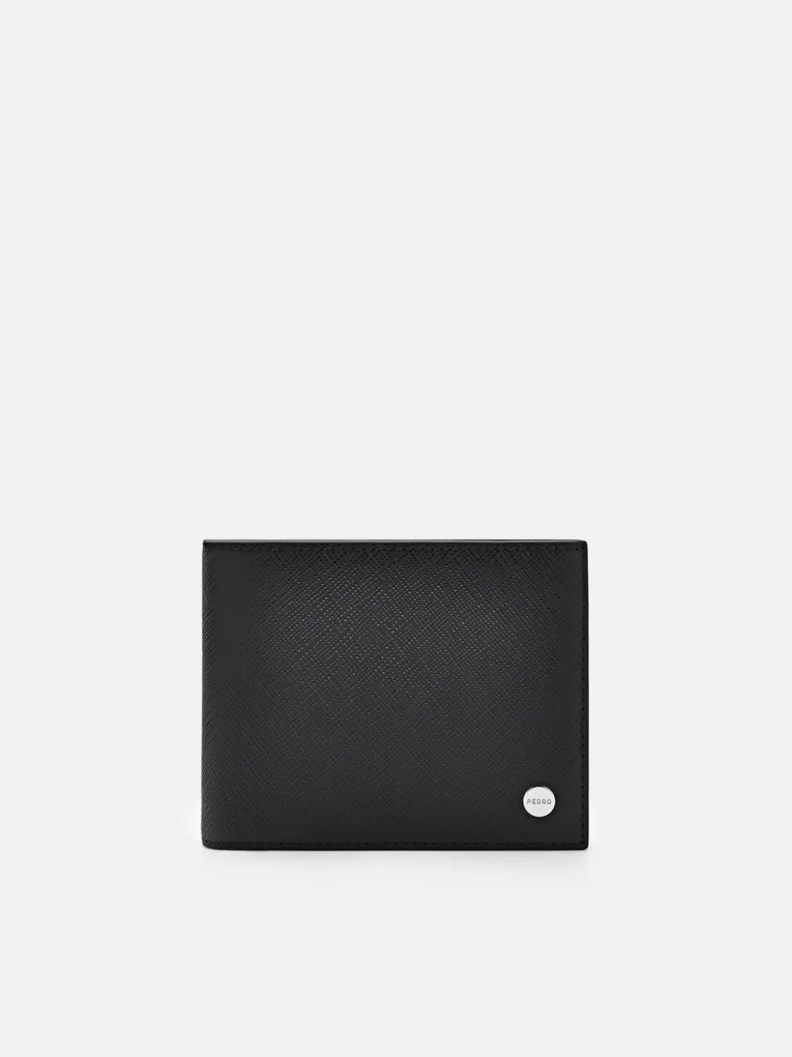 Oliver Leather Bi-Fold Wallet with Insert - Black