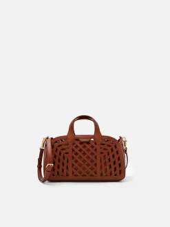 Orion Woven Tote Bag - Brick