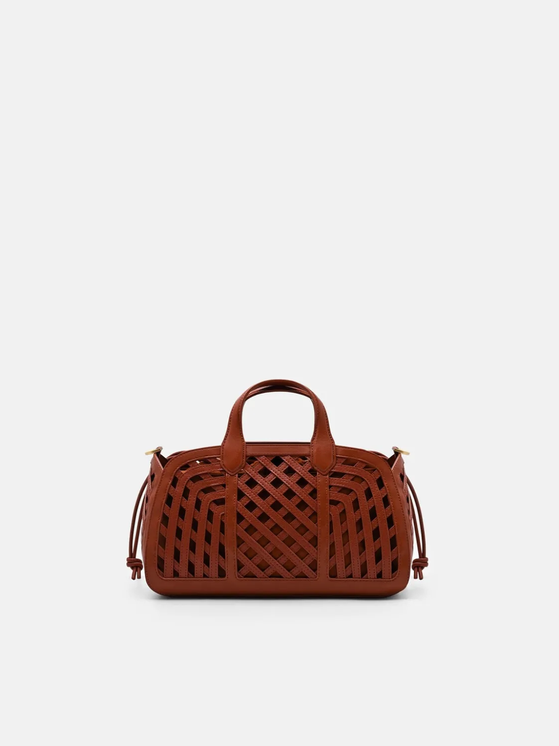 Orion Woven Tote Bag - Brick