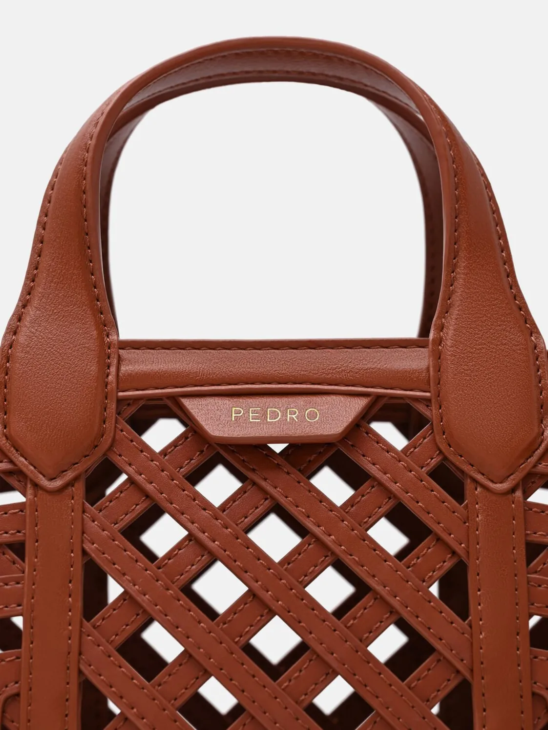Orion Woven Tote Bag - Brick