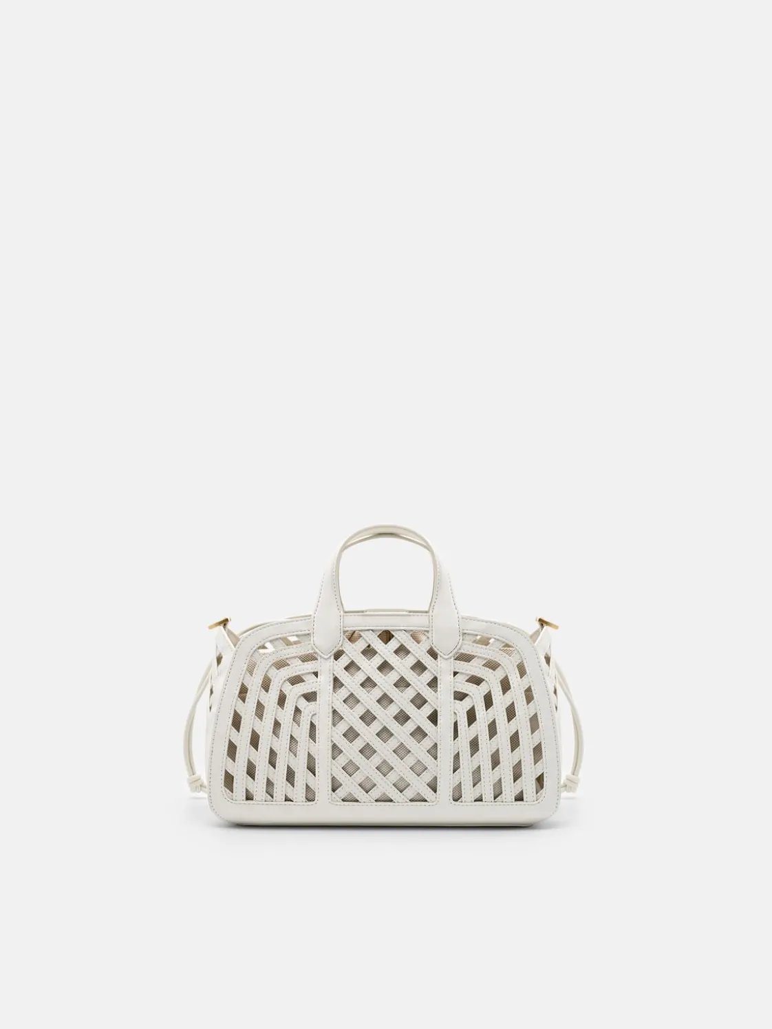 Orion Woven Tote Bag - Chalk