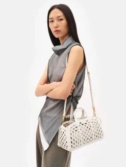 Orion Woven Tote Bag - Chalk