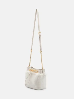 Panelled Bucket Bag - Chalk