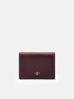 PEDRO Icon Leather Card Holder - Mahogany