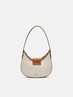 PEDRO Icon Turn-Lock Shoulder Bag - Cognac2