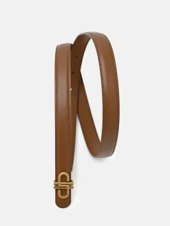 PEDRO Leather Tang Belt - Cognac