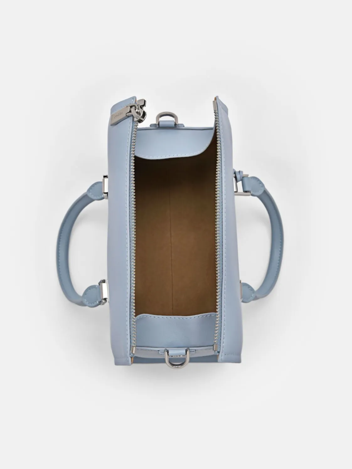 PEDRO Studio Ava Leather Bowling Bag - Slate Blue