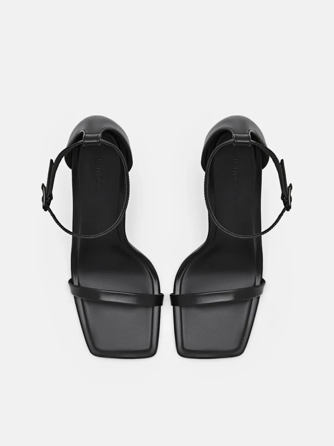 PEDRO Studio Donna Leather Heels - Black