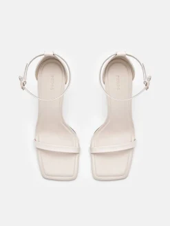 PEDRO Studio Donna Leather Heels - Chalk