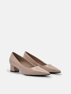 PEDRO Studio Ines Leather Pumps - Nude
