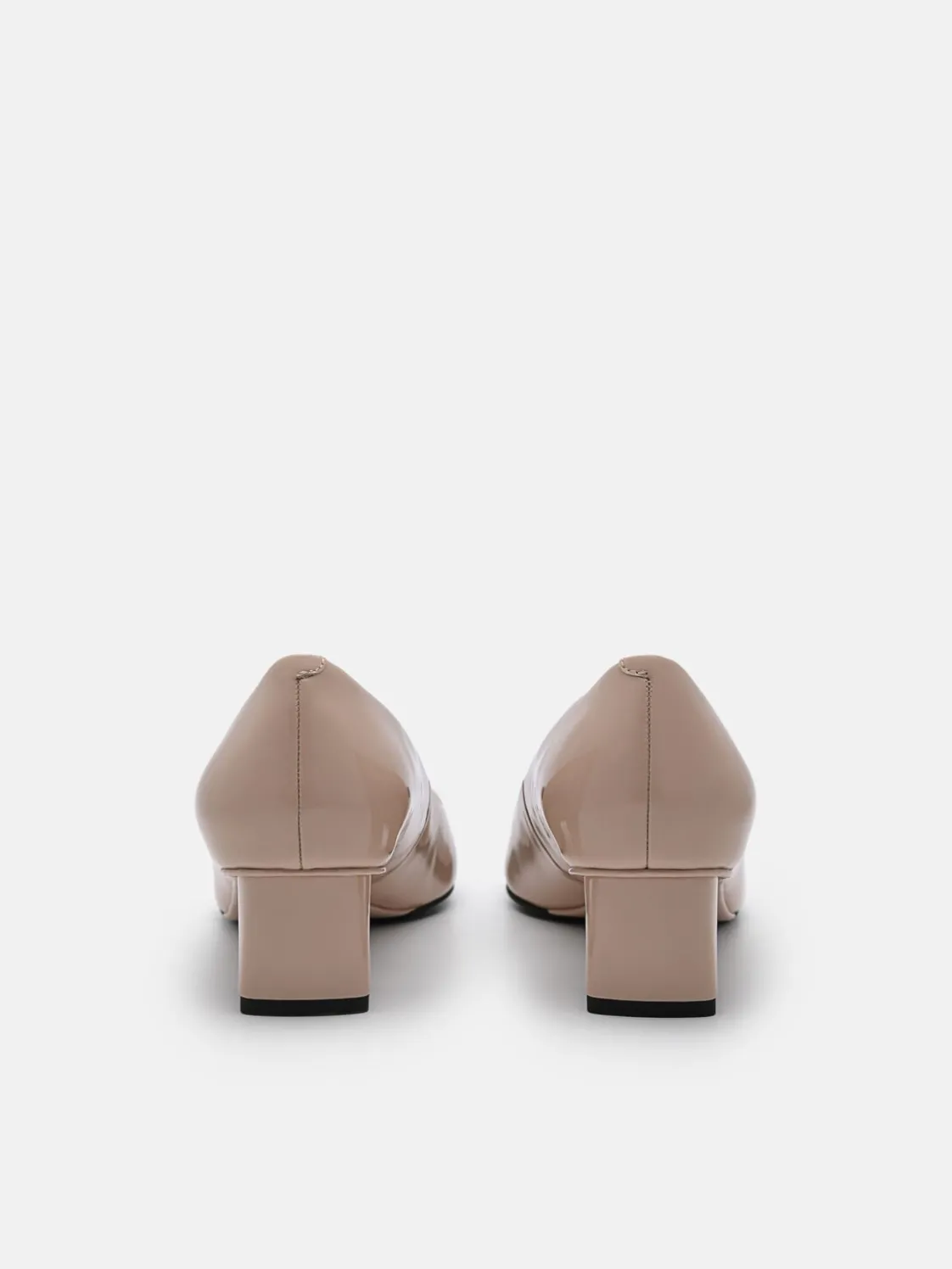 PEDRO Studio Ines Leather Pumps - Nude