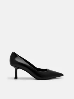 PEDRO Studio Kathy Leather Heel Pumps - Black