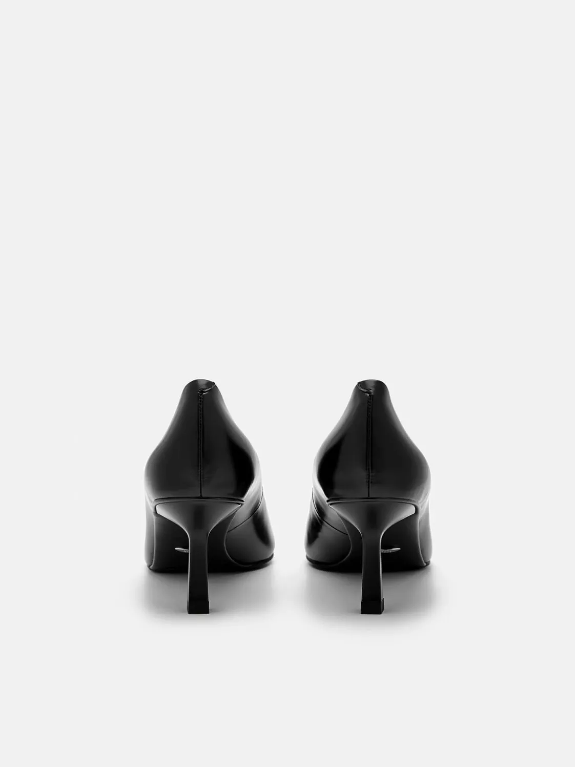 PEDRO Studio Kathy Leather Heel Pumps - Black