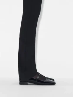 PEDRO Studio Leather Mary Jane Flats - Black
