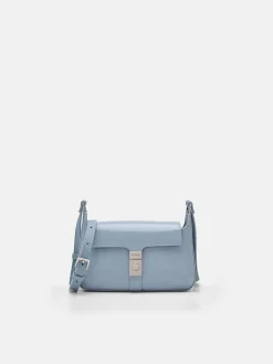 PEDRO Studio Leather Phone Pouch - Slate Blue
