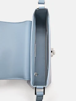 PEDRO Studio Leather Phone Pouch - Slate Blue