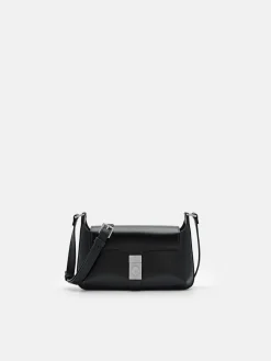 PEDRO Studio Leather Phone Pouch - Black