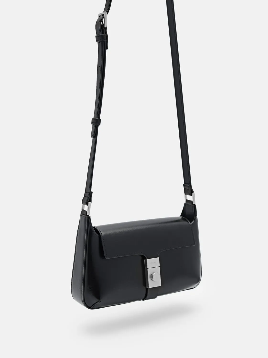 PEDRO Studio Leather Phone Pouch - Black