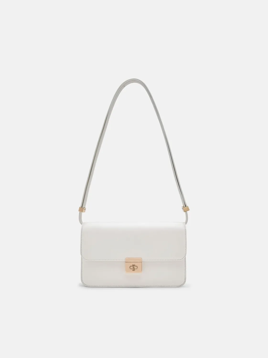 PEDRO Studio Leather Shoulder Bag - Chalk