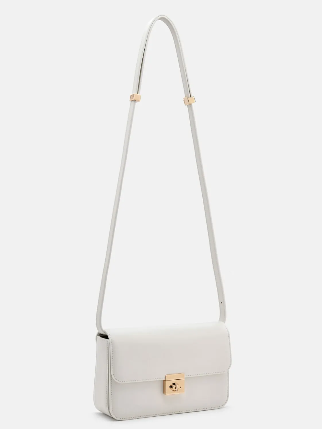 PEDRO Studio Leather Shoulder Bag - Chalk