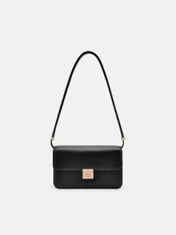 PEDRO Studio Leather Shoulder Bag - Black