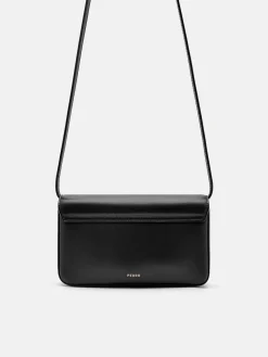 PEDRO Studio Leather Shoulder Bag - Black