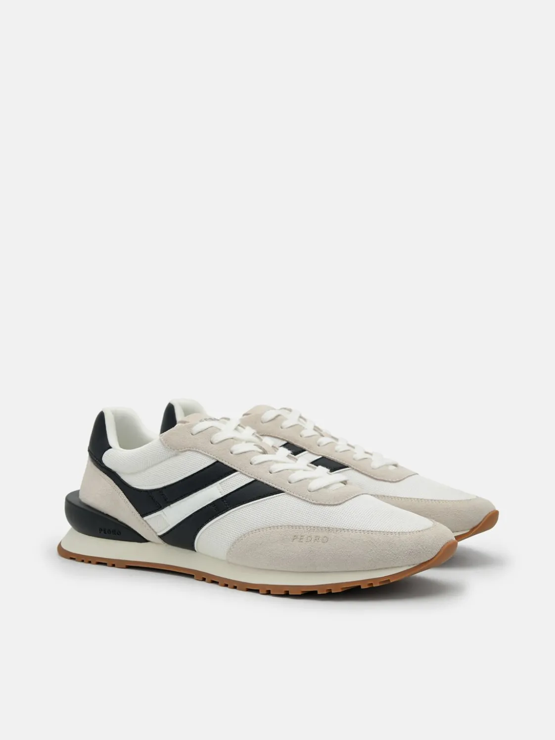 Powell Suede Sneakers - Light Grey