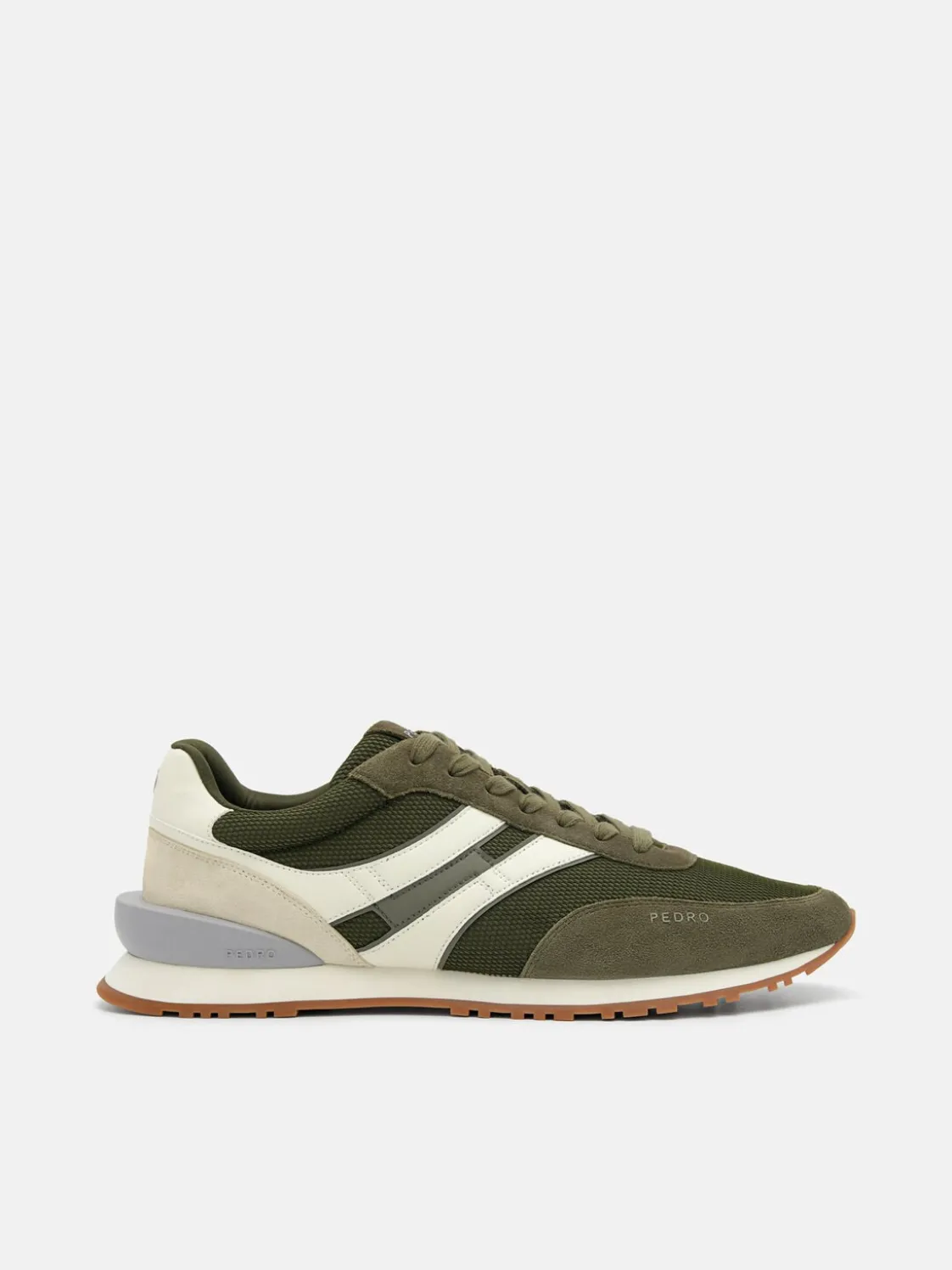 Powell Suede Sneakers - Military Green