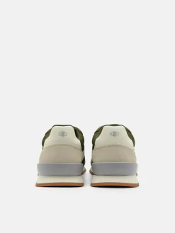 Powell Suede Sneakers - Military Green