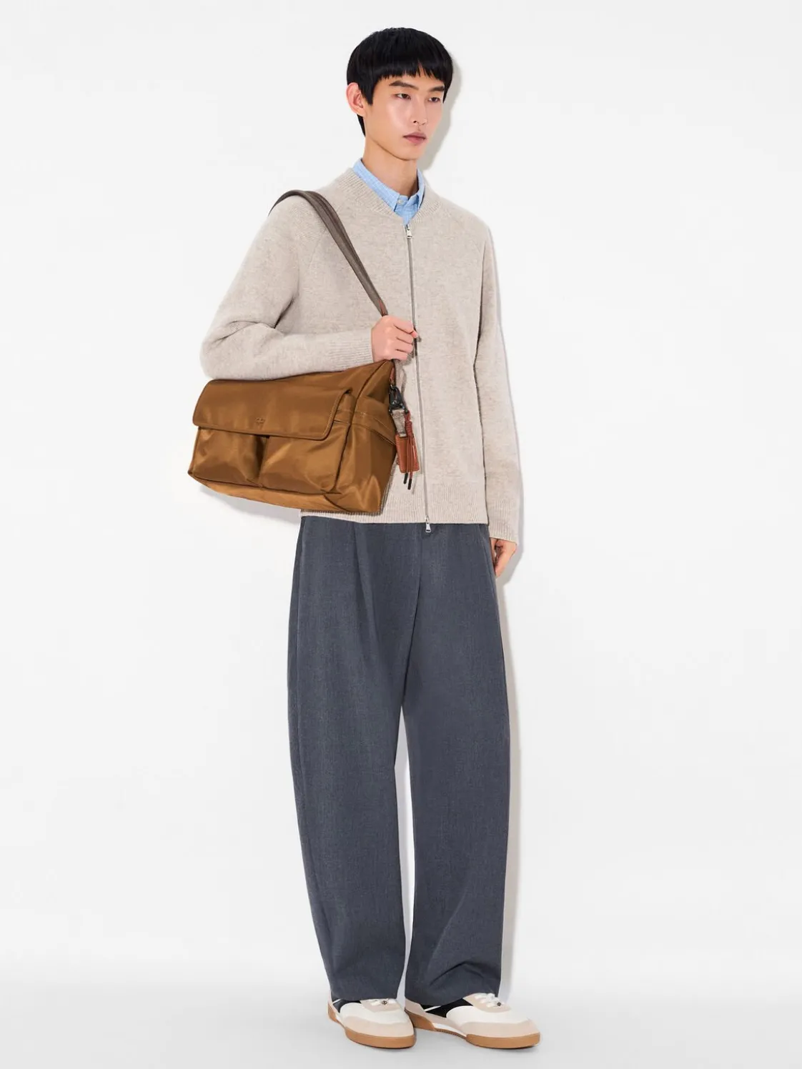 Relay Messenger Bag - Cognac