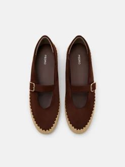 Rell Mary Jane Shoes - Dark Brown