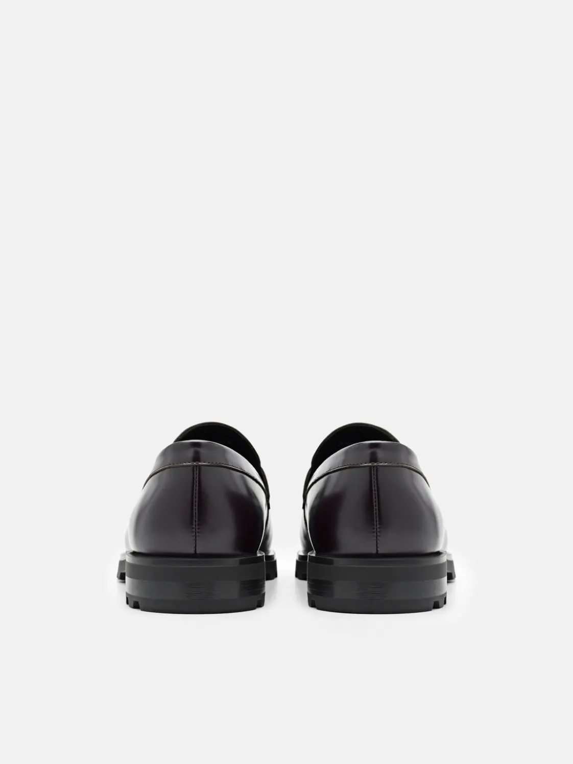 Renly Leather Loafers - Mahogany