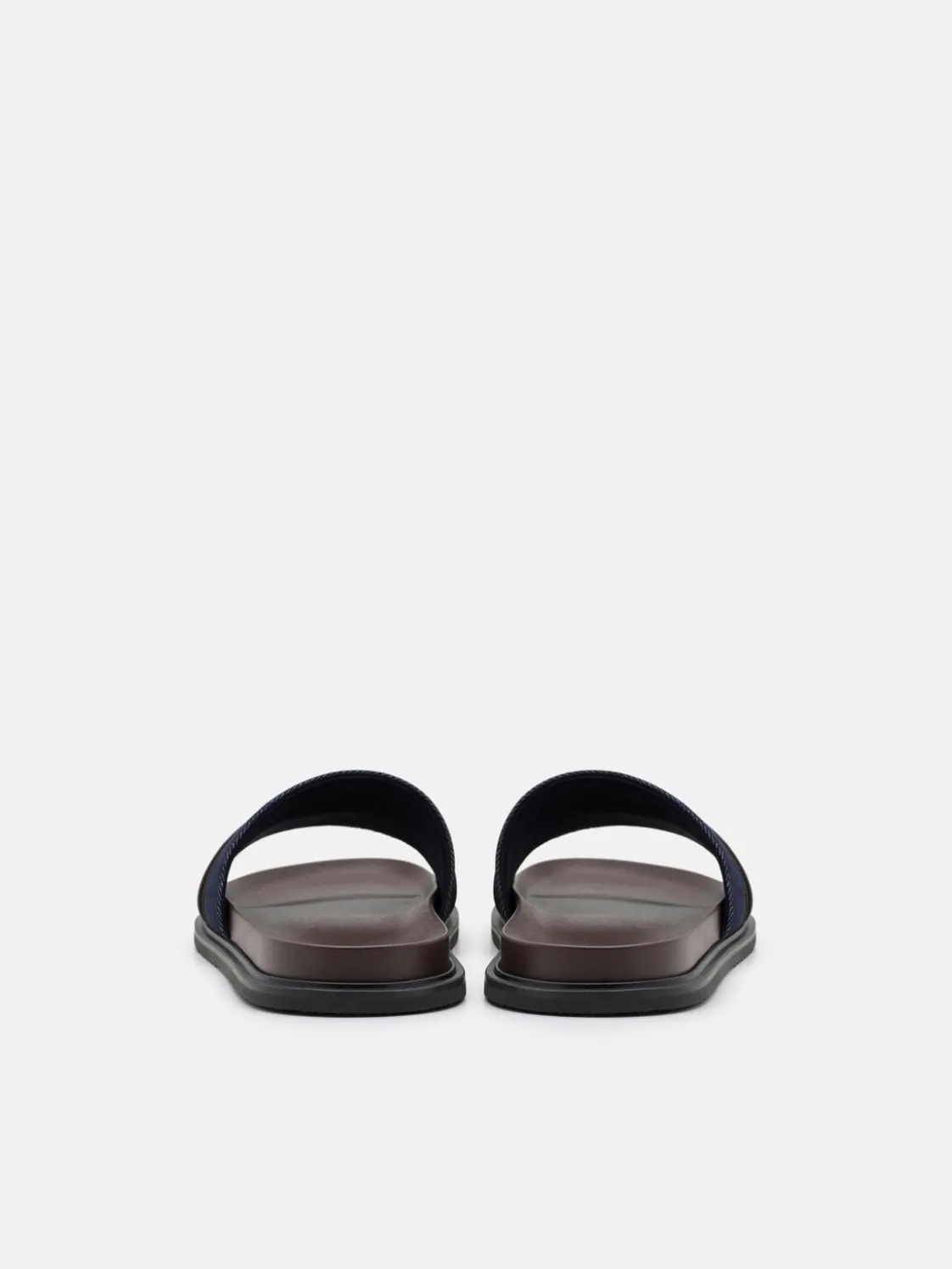 Renly Slide Sandals - Navy Denim