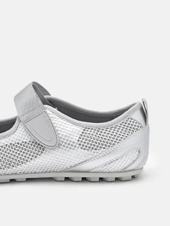 Rhythm Mesh Sneakers - Silver