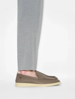Roam Leather Loafers - Dark Taupe