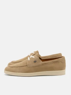 Roam Suede Boat Shoes - Sand