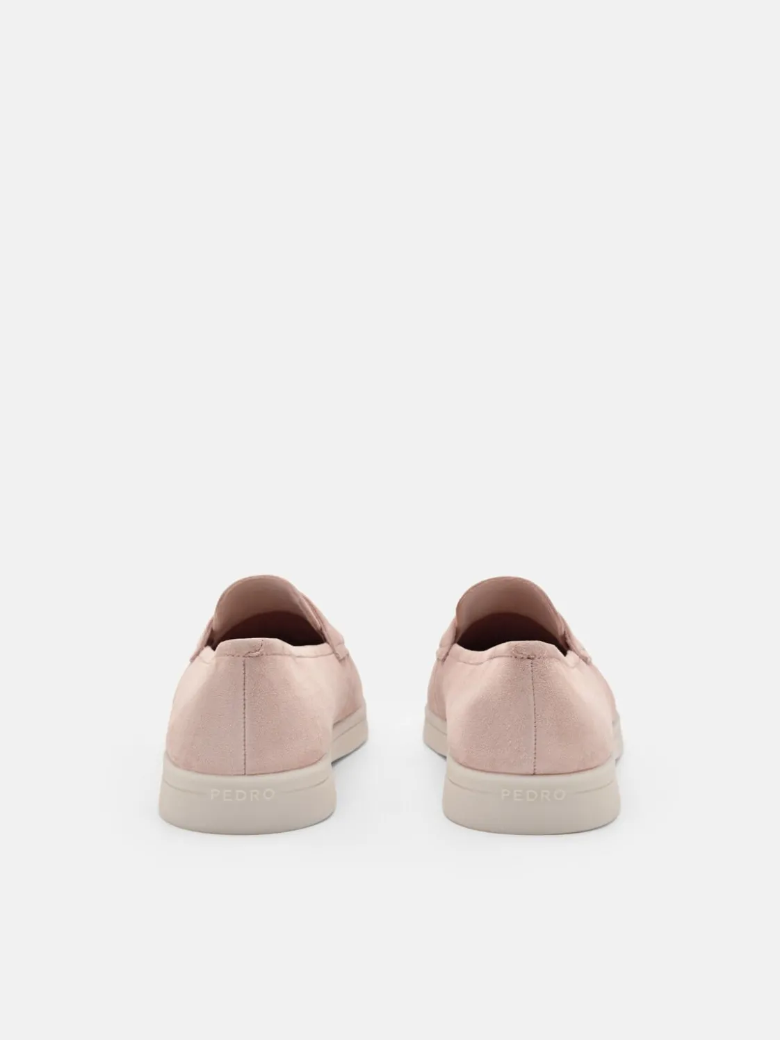 Roam Suede Driving Shoes - Nude