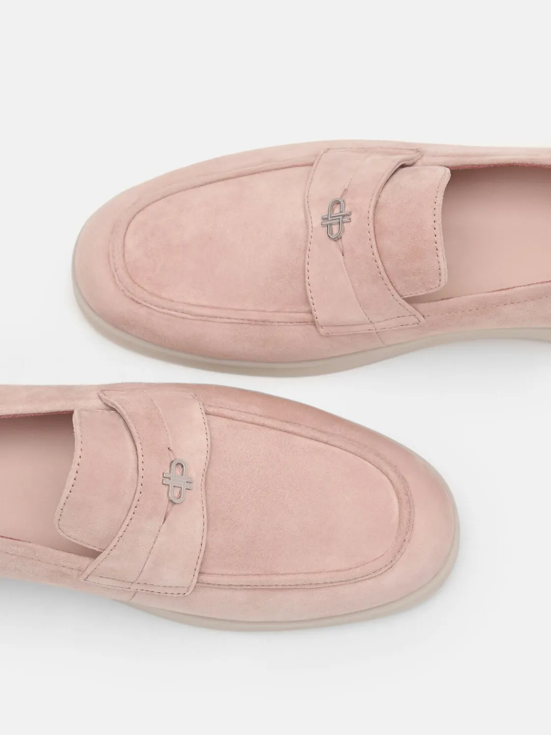 Roam Suede Driving Shoes - Nude