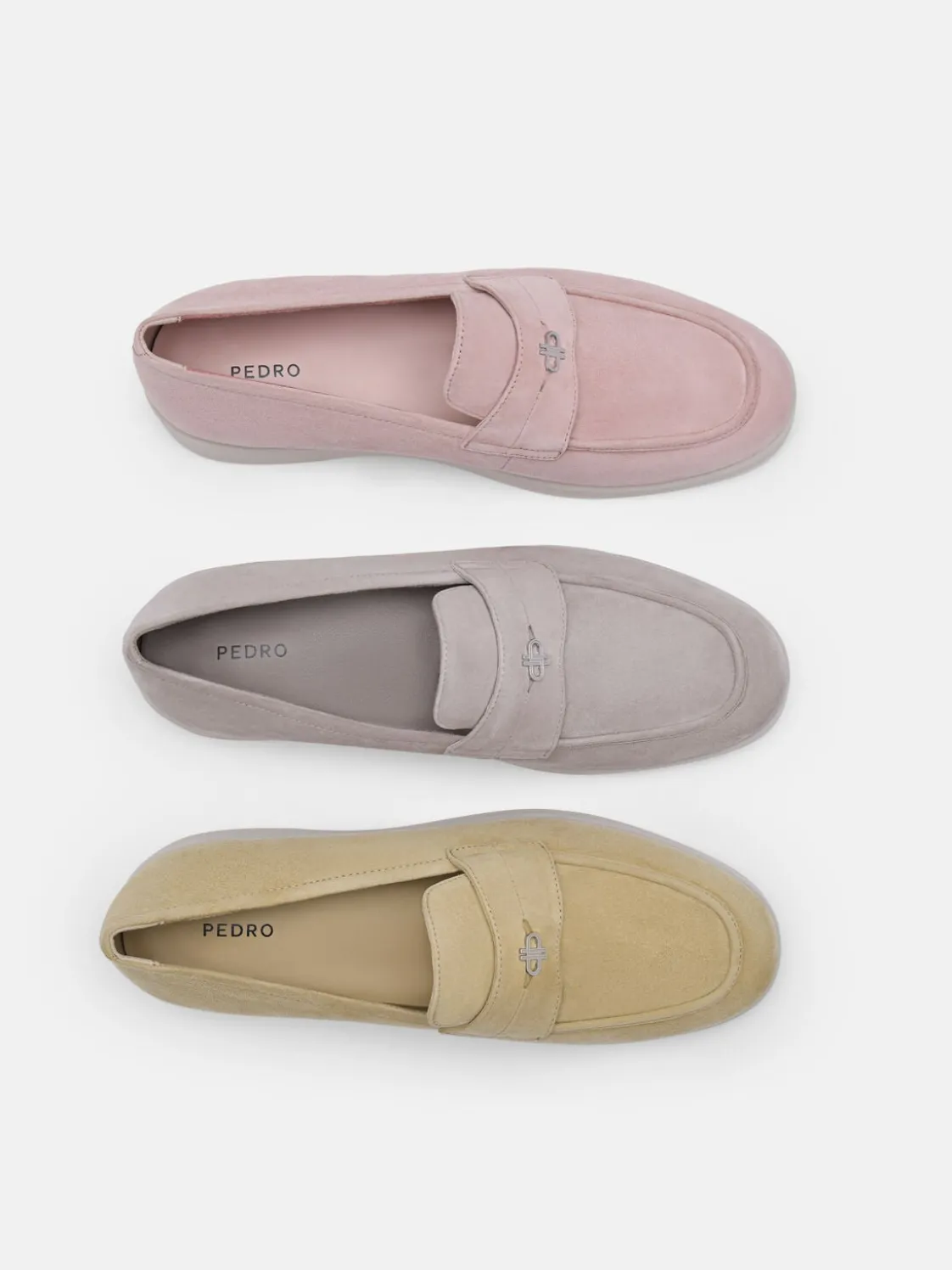 Roam Suede Driving Shoes - Nude
