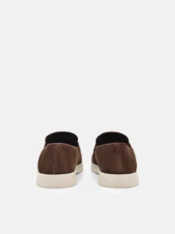 Roam Suede Driving Shoes - Dark Brown