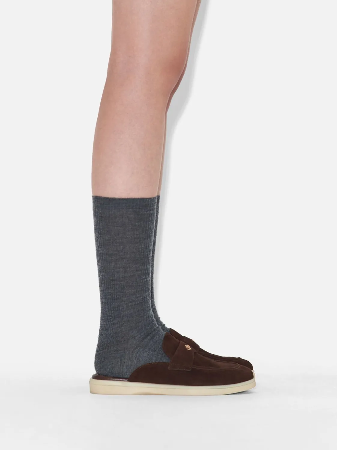 Roam Suede Mules - Dark Brown